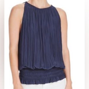 Ramy Brook Navy Blue Sleeveless Top